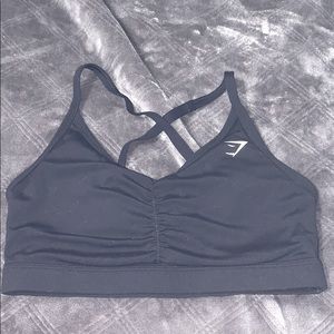 Black sports bra
